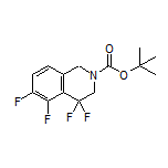 2-Boc-4,4,5,6-tetrafluoro-1,2,3,4-tetrahydroisoquinoline