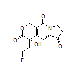 (S)-4-(2-Fluoroethyl)-4-hydroxy-7,8-dihydro-1H-pyrano[3,4-f]indolizine-3,6,10(4H)-trione