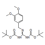 1,3-Bis(Boc)-2-(3,4-dimethoxybenzyl)guanidine
