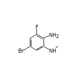 5-Bromo-3-fluoro-N1-methylbenzene-1,2-diamine