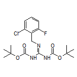 1,3-Bis(Boc)-2-(2-chloro-6-fluorobenzyl)guanidine