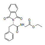 Ethyl (S)-[2-(1,3-Dioxoisoindolin-2-yl)-3-phenylpropanoyl]glycinate