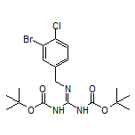 1,3-Bis(Boc)-2-(3-bromo-4-chlorobenzyl)guanidine