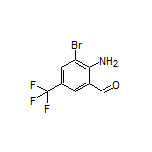 2-Amino-3-bromo-5-(trifluoromethyl)benzaldehyde