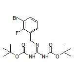 1,3-Bis(Boc)-2-(3-bromo-2-fluorobenzyl)guanidine
