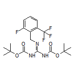 1,3-Bis(Boc)-2-[2-fluoro-6-(trifluoromethyl)benzyl]guanidine