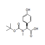 (S)-2-[Boc(methyl)amino]-2-(4-hydroxyphenyl)acetic Acid