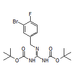 1,3-Bis(Boc)-2-(3-bromo-4-fluorobenzyl)guanidine