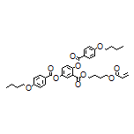 2-[[4-(Acryloyloxy)butoxy]carbonyl]-1,4-phenylene Bis(4-butoxybenzoate)