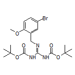 1,3-Bis(Boc)-2-(5-bromo-2-methoxybenzyl)guanidine