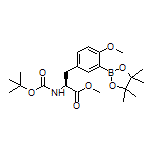 (S)-[5-[2-(Boc-amino)-3-methoxy-3-oxopropyl]-2-methoxyphenyl]boronic Acid Pinacol Ester