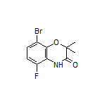 8-Bromo-5-fluoro-2,2-dimethyl-2H-benzo[b][1,4]oxazin-3(4H)-one