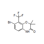 7-Bromo-2,2-dimethyl-8-(trifluoromethyl)-2H-benzo[b][1,4]oxazin-3(4H)-one