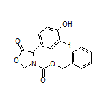 (S)-3-Cbz-4-(4-hydroxy-3-iodophenyl)oxazolidin-5-one