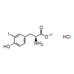 Methyl (S)-2-Amino-3-(4-hydroxy-3-iodophenyl)propanoate Hydrochloride