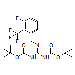 1,3-Bis(Boc)-2-[3-fluoro-2-(trifluoromethyl)benzyl]guanidine