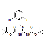 1,3-Bis(Boc)-2-(2-bromo-6-fluorobenzyl)guanidine
