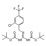 1,3-Bis(Boc)-2-[2-chloro-4-(trifluoromethyl)benzyl]guanidine