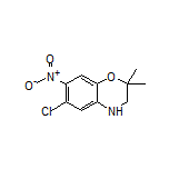 6-Chloro-2,2-dimethyl-7-nitro-3,4-dihydro-2H-benzo[b][1,4]oxazine