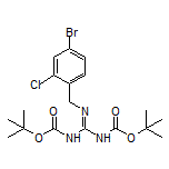 1,3-Bis(Boc)-2-(4-bromo-2-chlorobenzyl)guanidine