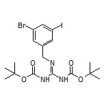 1,3-Bis(Boc)-2-(3-bromo-5-iodobenzyl)guanidine