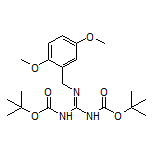 1,3-Bis(Boc)-2-(2,5-dimethoxybenzyl)guanidine