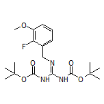 1,3-Bis(Boc)-2-(2-fluoro-3-methoxybenzyl)guanidine