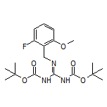 1,3-Bis(Boc)-2-(2-fluoro-6-methoxybenzyl)guanidine