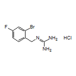 2-(2-Bromo-4-fluorobenzyl)guanidine Hydrochloride