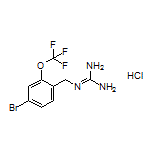 2-[4-Bromo-2-(trifluoromethoxy)benzyl]guanidine Hydrochloride