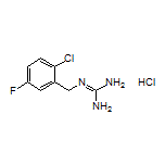 2-(2-Chloro-5-fluorobenzyl)guanidine Hydrochloride