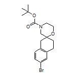 6’-Bromo-4-Boc-3’,4’-dihydro-1’H-spiro[morpholine-2,2’-naphthalene]
