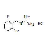 2-(2-Bromo-6-fluorobenzyl)guanidine Hydrochloride