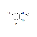 7-Chloro-5-fluoro-2,2-dimethyl-3,4-dihydro-2H-benzo[b][1,4]oxazine
