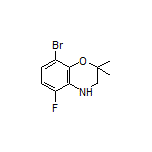 8-Bromo-5-fluoro-2,2-dimethyl-3,4-dihydro-2H-benzo[b][1,4]oxazine