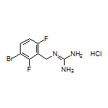 2-(3-Bromo-2,6-difluorobenzyl)guanidine Hydrochloride