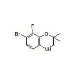 7-Bromo-8-fluoro-2,2-dimethyl-3,4-dihydro-2H-benzo[b][1,4]oxazine