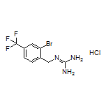 2-[2-Bromo-4-(trifluoromethyl)benzyl]guanidine Hydrochloride
