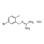 2-(5-Bromo-2-iodobenzyl)guanidine Hydrochloride