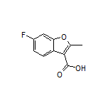 6-Fluoro-2-methylbenzofuran-3-carboxylic Acid