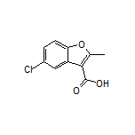 5-Chloro-2-methylbenzofuran-3-carboxylic Acid
