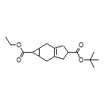 4-(tert-Butyl) 1-Ethyl 1,1a,2,3,4,5,6,6a-Octahydrocyclopropa[f]indene-1,4-dicarboxylate