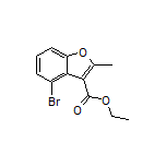 Ethyl 4-Bromo-2-methylbenzofuran-3-carboxylate
