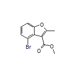 Methyl 4-Bromo-2-methylbenzofuran-3-carboxylate
