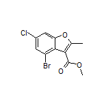 Methyl 4-Bromo-6-chloro-2-methylbenzofuran-3-carboxylate