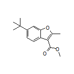 Methyl 6-(tert-Butyl)-2-methylbenzofuran-3-carboxylate