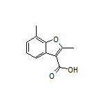2,7-Dimethylbenzofuran-3-carboxylic Acid