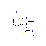 Methyl 7-Fluoro-2-methylbenzofuran-3-carboxylate