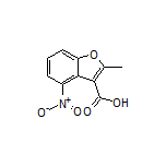 2-Methyl-4-nitrobenzofuran-3-carboxylic Acid
