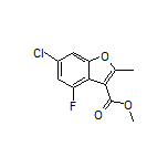 Methyl 6-Chloro-4-fluoro-2-methylbenzofuran-3-carboxylate